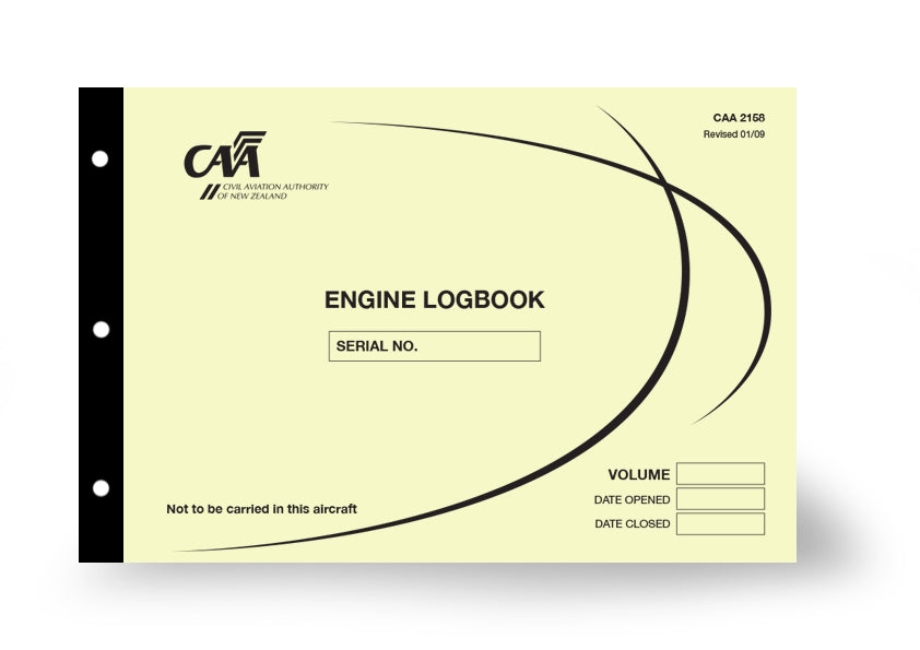 Engine Logbook CAA 2158