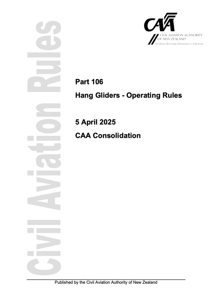 CAA - A5 Rule Part 106