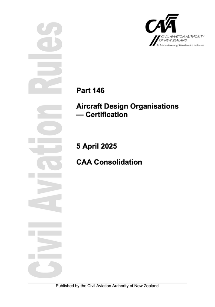 CAA - A5 Rule Part 146