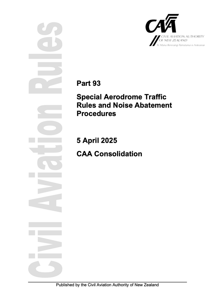 CAA - A5 Rule Part 93