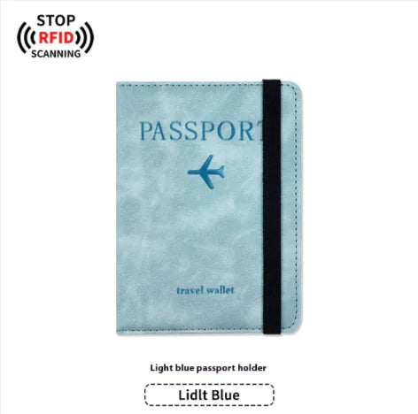 PU Leather Travel Essentials Set
