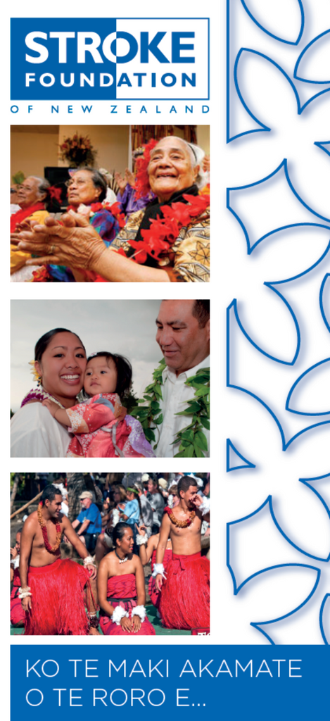 Stroke DL Brochure - Language Cook Islands