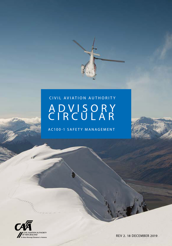 Safety Management CAA AC100-1 Guidebook